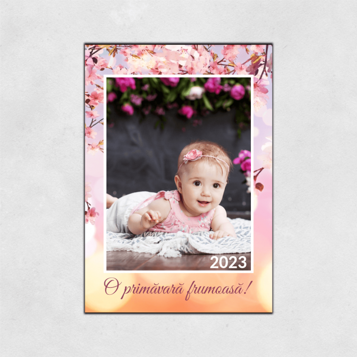 Magnet mărțișor personalizat - Model 4 [1]