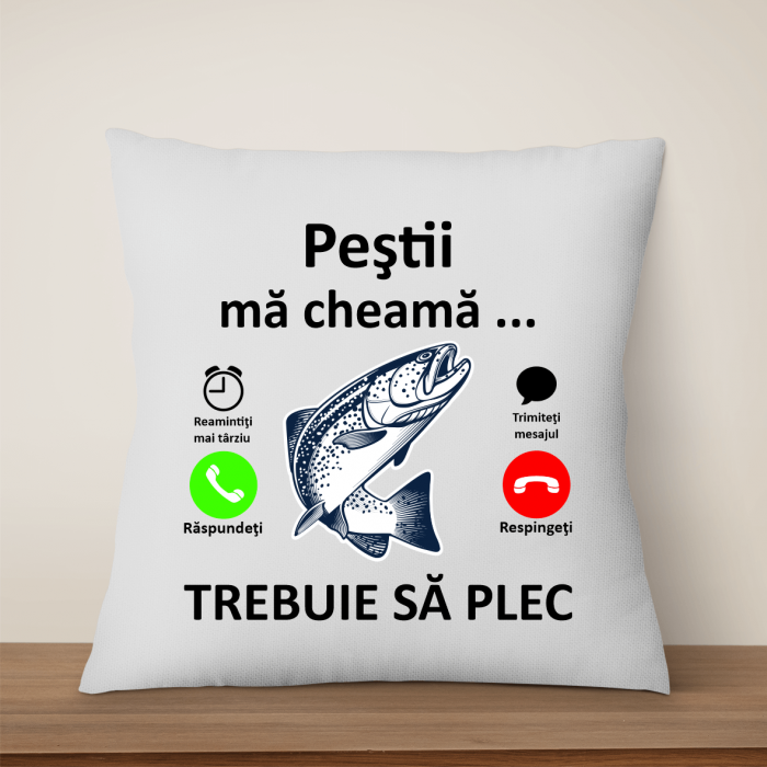 Pernă personalizată - Pentru pescar [1]