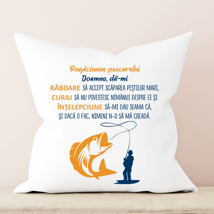 Pernă personalizată - Rugăciunea pescarului [1]