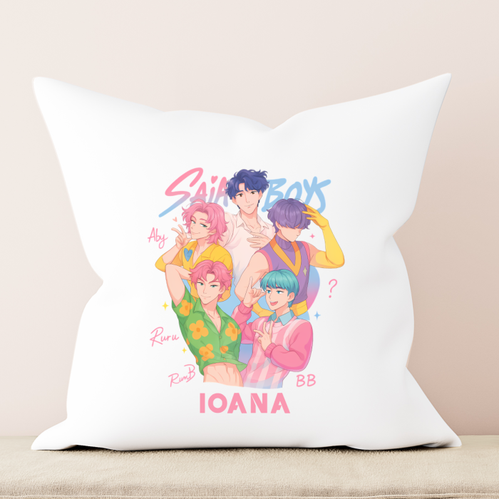 Pernă personalizată - Saja Boys - Kpop Demon Hunters - M3 [1]