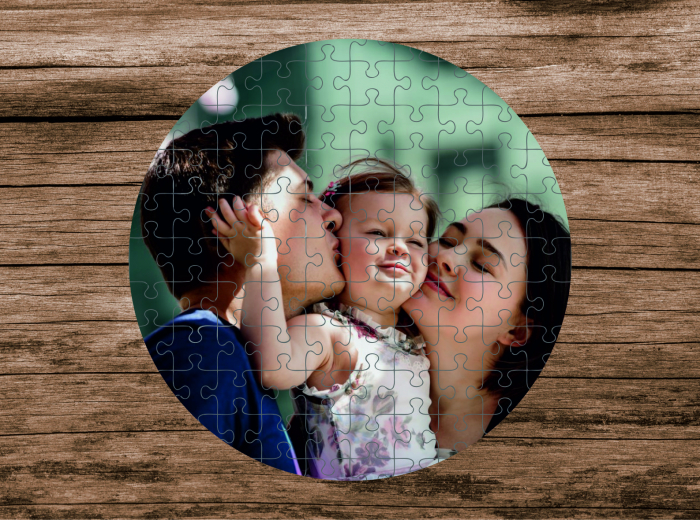 Puzzle rotund personalizat cu o poza [1]