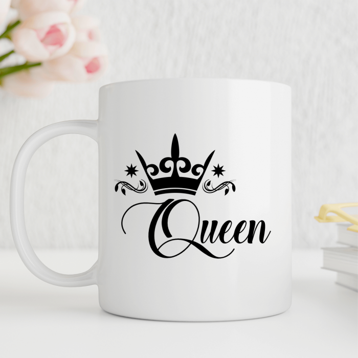 Set Căni Personalizate Cuplu - King și Queen [2]