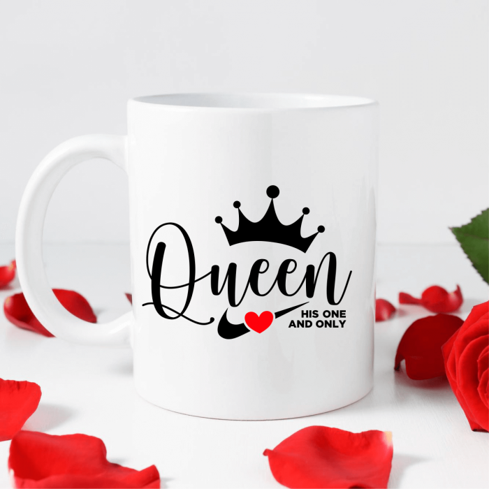Set căni personalizate cuplu - Queen - King [2]