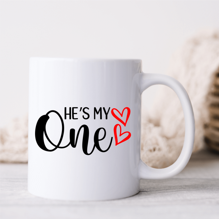 Set căni personalizate cuplu - She's - He's my only [3]