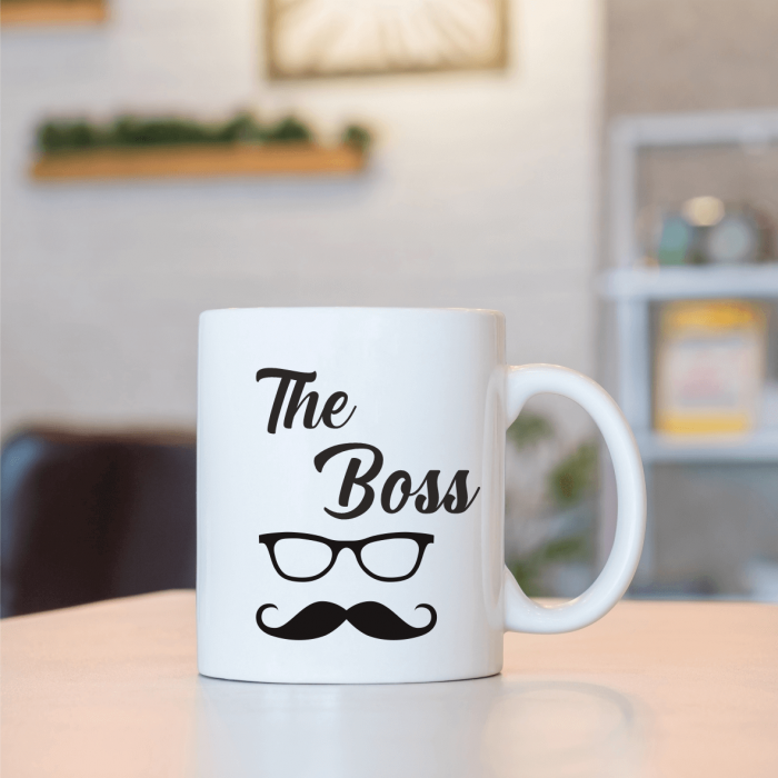 Set Căni Personalizate Cuplu - The Boss și The Real Boss [3]