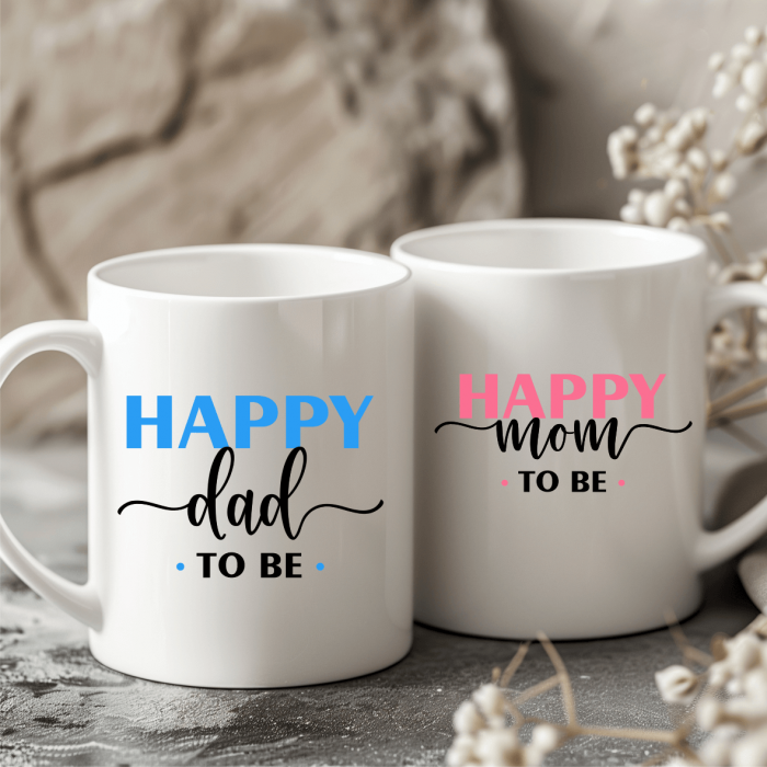 Set căni personalizate - Viitori părinți - Model 1 [1]