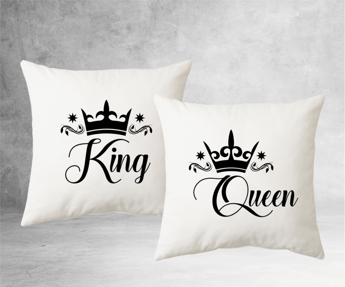 Set perne personalizate pentru cuplu - King și Queen [1]