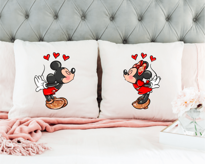 Set perne personalizate pentru cuplu - Mickey & Minnie [1]