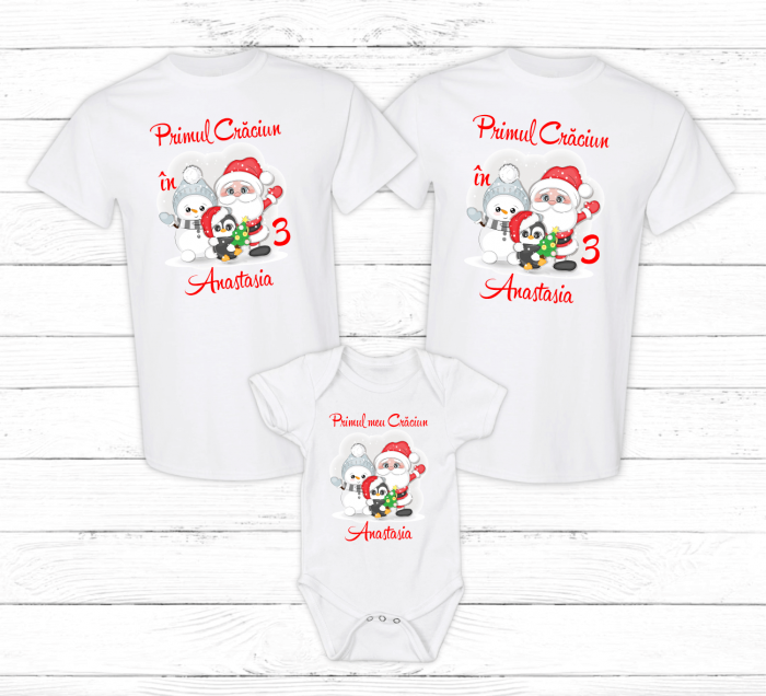 Set tricouri personalizate - Crăciun - Model 3 [1]