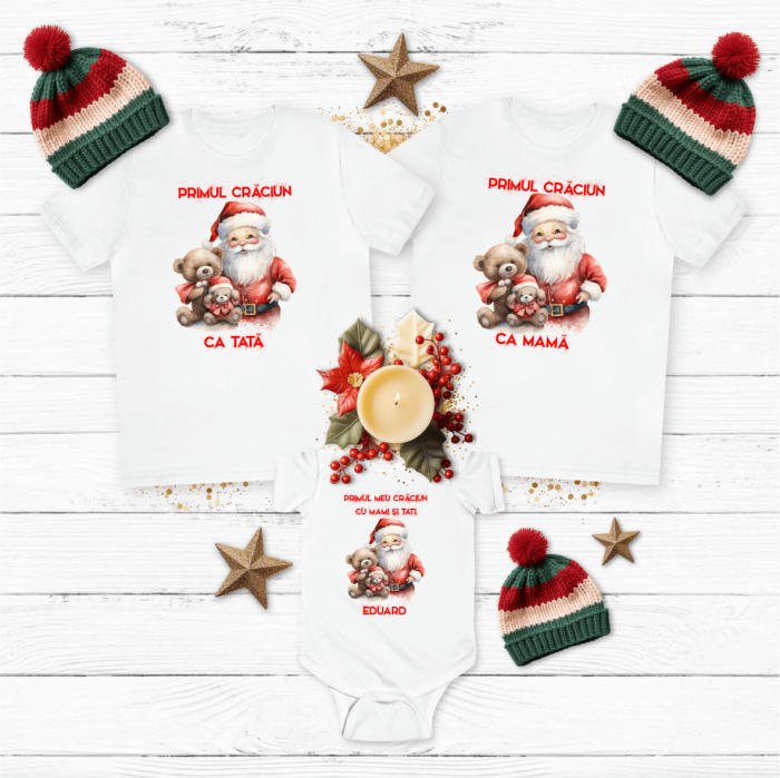 Set tricouri personalizate - Moș Crăciun - Model 6 [1]