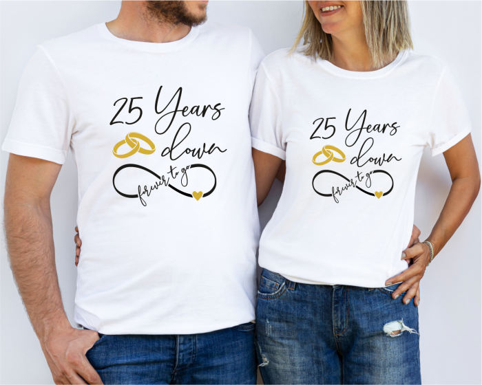 Set tricouri personalizate pentru cuplu - Aniversare [1]