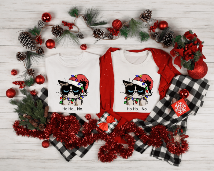 Set tricouri personalizate pentru Cuplu - Christmas - Grumpy Christmas [1]