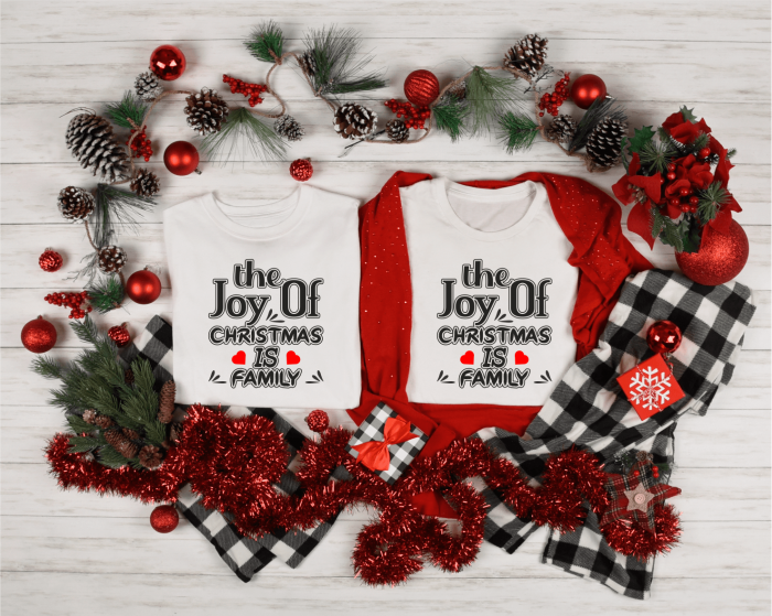 Set tricouri personalizate pentru cuplu - The joy of Christmas [1]