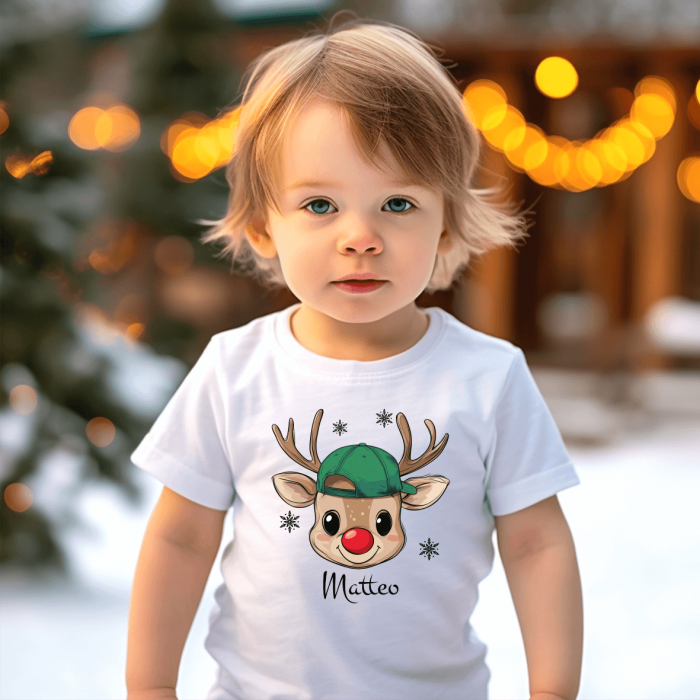Tricou personalizat cu nume - Ren - Model băiat [1]