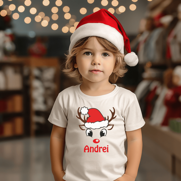 Tricou personalizat cu nume - Ren - Model băiat - M3 [1]