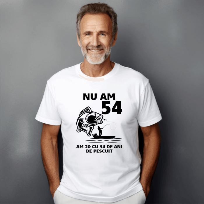 Tricou personalizat pescar - Aniversare [1]