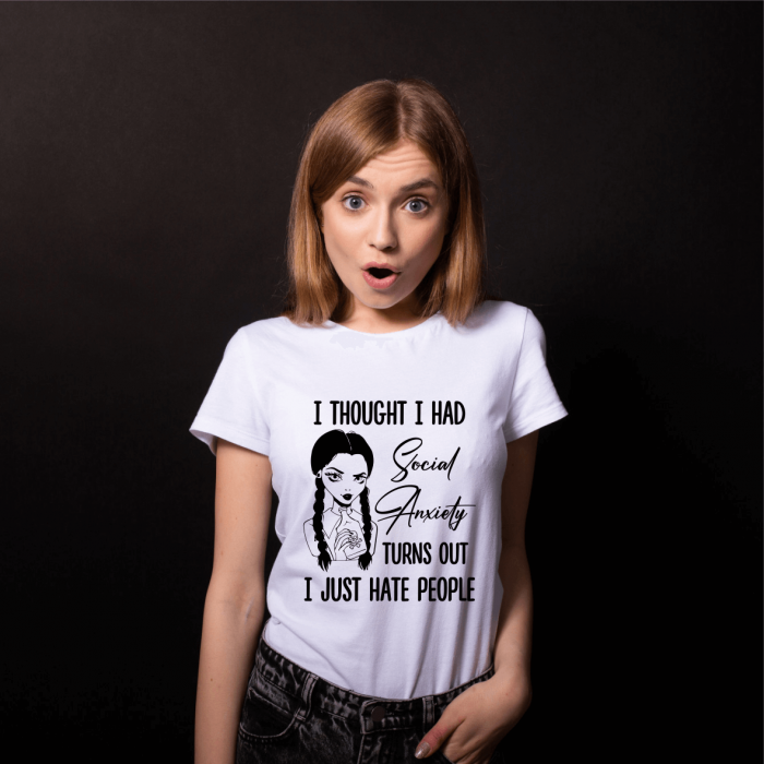 Tricou personalizat - Social Anxiety [1]