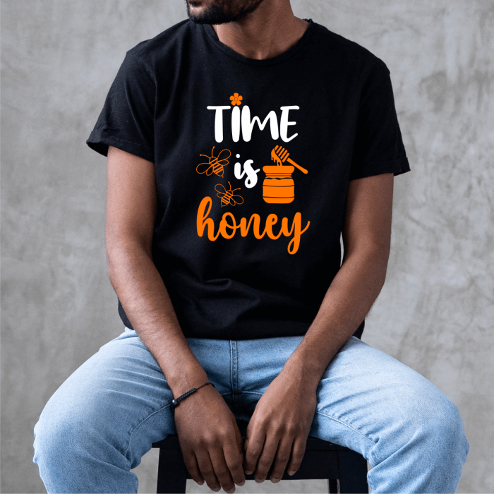 Tricou personalizat - Time is honey [1]