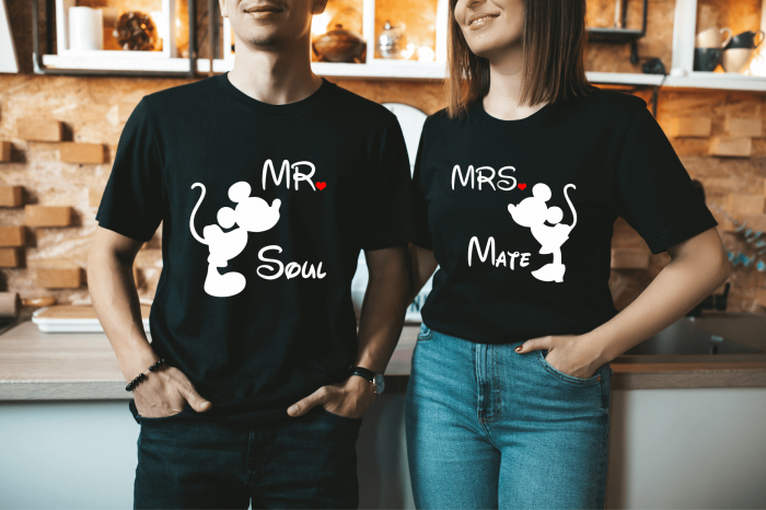 Set tricouri personalizate pentru cuplu - Soul Mate [1]