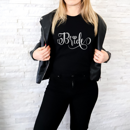 Tricouri personalizate burlăcie - Tricou mireasă - Petrecerea burlăcițelor - Bride