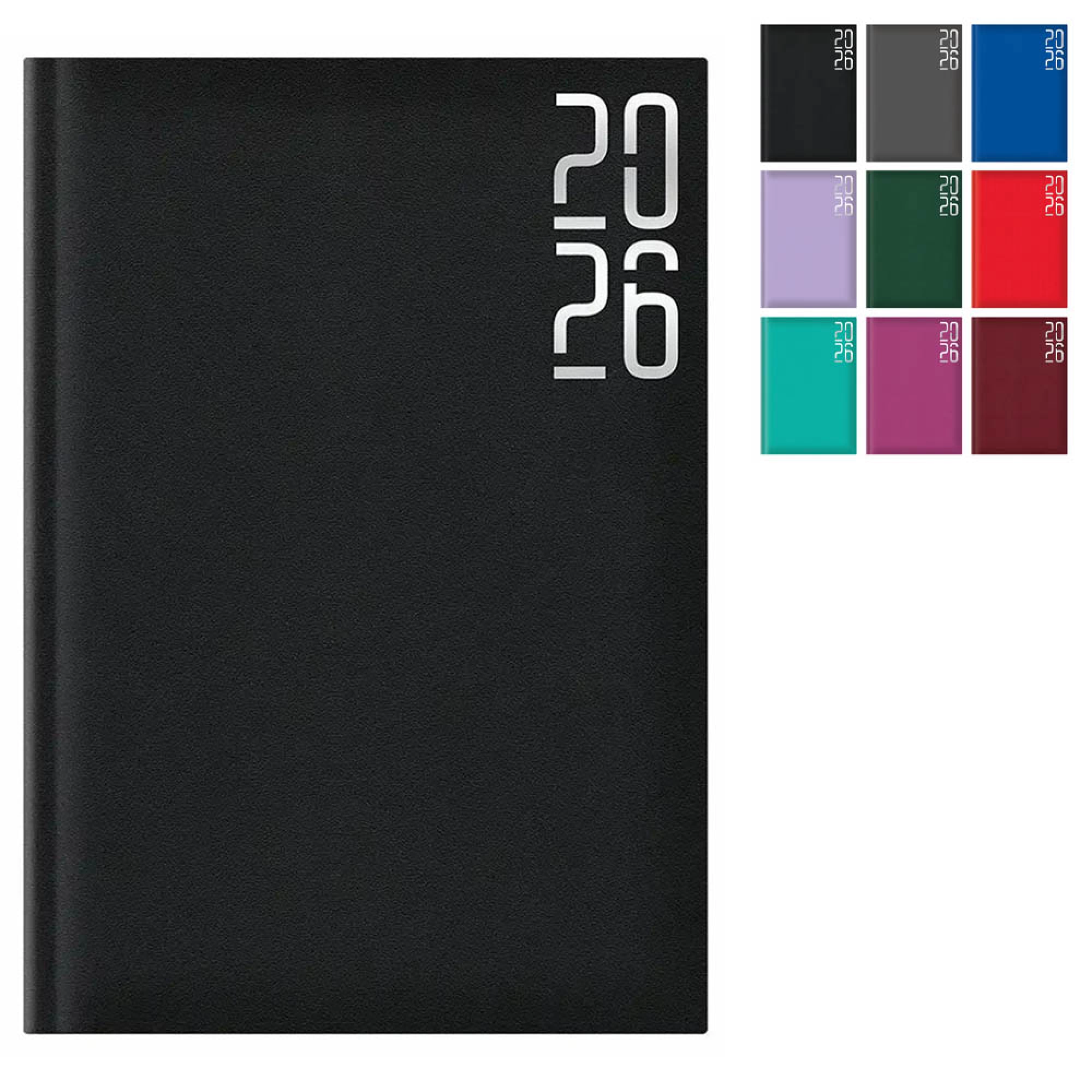 Agendă A5 datată 2026 personalizată cu logo [1]