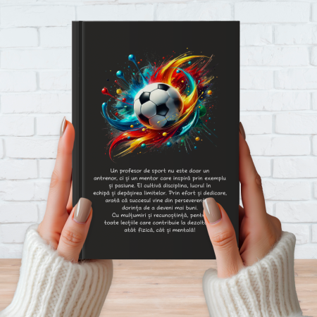Agende - Agendă personalizată A5 nedatată - Profesor de sport