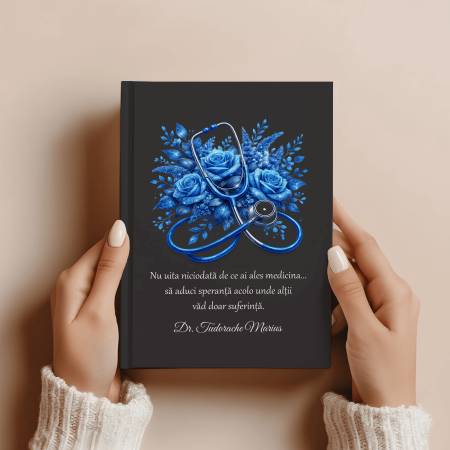 Agende personalizate - Agendă personalizată nedatată A5 - Doctor - Model 2