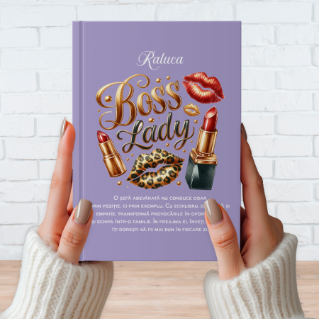 Agende personalizate - Agendă personalizată nedatată - Lady Boss