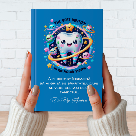 Agende personalizate - Agendă personalizată nedatată - Pentru dentist - M1