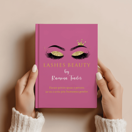 Alte cadouri personalizate - Agendă personalizată nedatată - Tehnician de gene - Gold