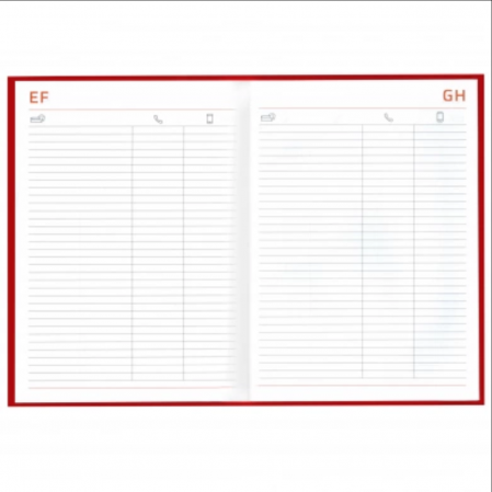 Agendă personalizată nedatată - Barber Shop - Nume [5]