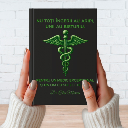 Alte cadouri personalizate - Agendă personalizată nedatată - Pentru doctor - M2