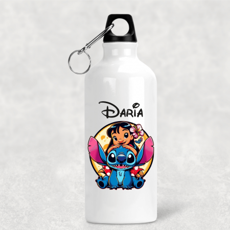 Bidoane de apă - Bidon de apă personalizat cu nume - Lilo și Stitch