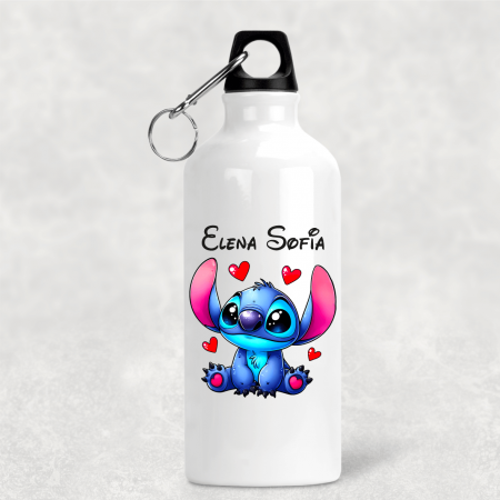 Bidoane de apă - Bidon de apă personalizat cu nume - Stitch - M5