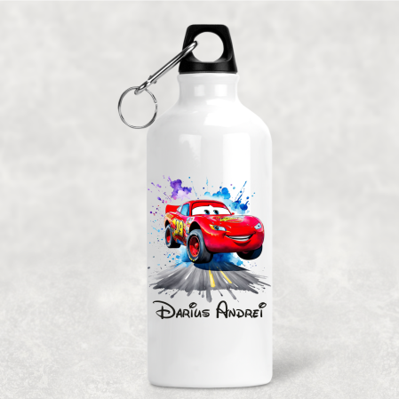 Bidoane de apă - Bidon de apă personalizat - Fulger Mcqueen - Cars