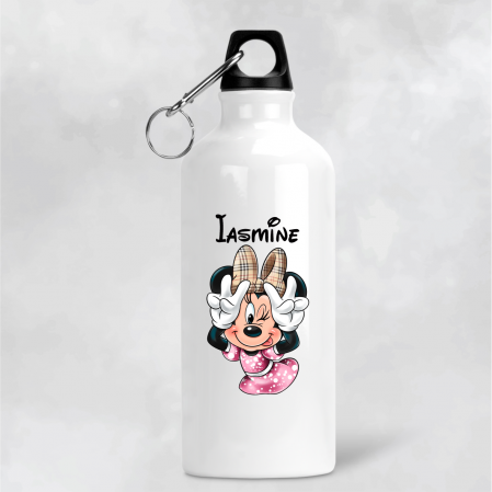 Bidoane de apă - Bidon de apă personalizat - Minnie - Pink - M10