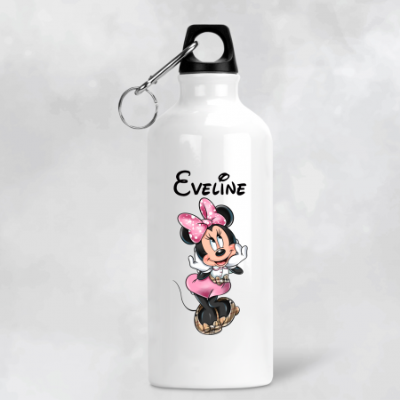 Bidoane de apă - Bidon de apă personalizat - Minnie - Pink - M6