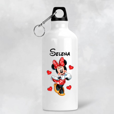 Bidoane de apă - Bidon de apă personalizat - Minnie - Red - M7