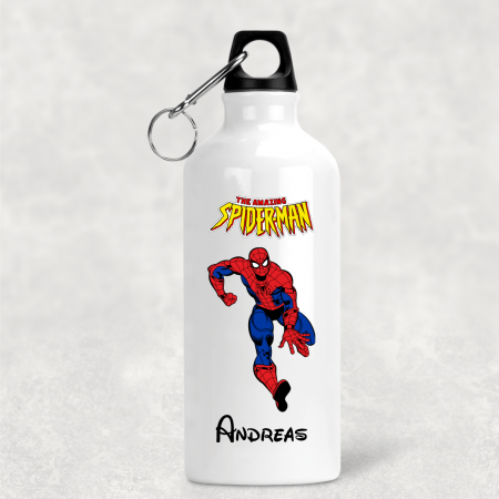 Bidoane de apă - Bidon de apă personalizat - Spiderman - Nume
