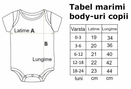 Body personalizat cu Nume - Ren - Model Fetiță [1]