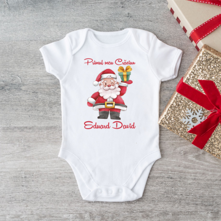 Body-uri bebe personalizate - Body personalizat - Crăciun - Moș Crăciun