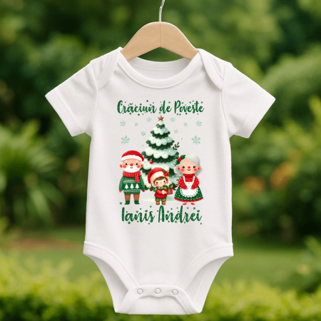 Crăciun - Body personalizat Crăciun - Primul meu Crăciun - Model 22