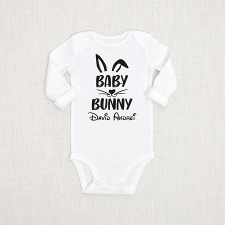 Paște - Body personalizat Paște - Baby Bunny