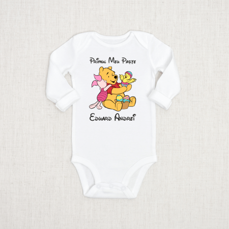 Paște - Body personalizat Paște - Winnie the Pooh