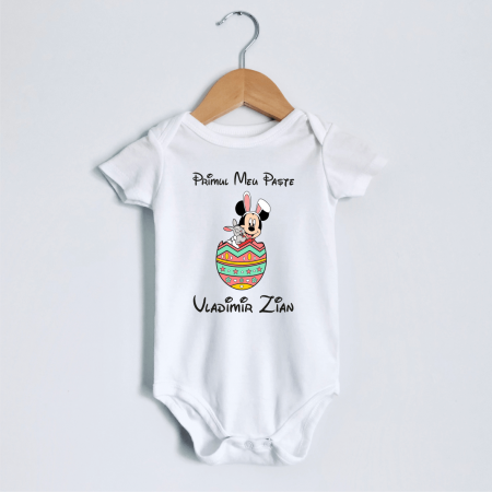 Body-uri personalizate Paște - Body personalizat - Primul meu Paște - Mickey - Model 4