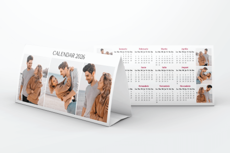Calendare personalizate - Calendar de birou personalizat cu 9 poze