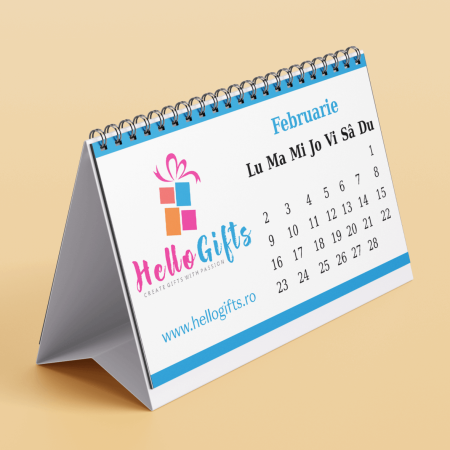 Calendar de birou personalizat cu logo [2]