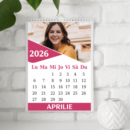 Calendar de perete personalizat cu 3 poze - M2 [4]