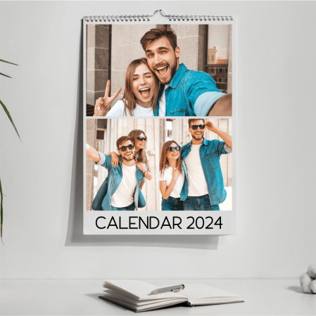 Calendare personalizate - Calendar personalizat cu poze - Model 2