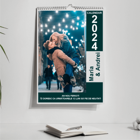 Calendare personalizate - Calendar personalizat cu poze și text - Momente speciale